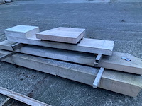 Platen bourgondische witsteen en marmer rosé aurore - afbeelding 4 van  11