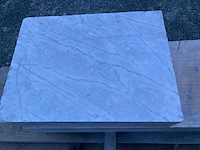 Platen bourgondische witsteen en marmer rosé aurore - afbeelding 10 van  11