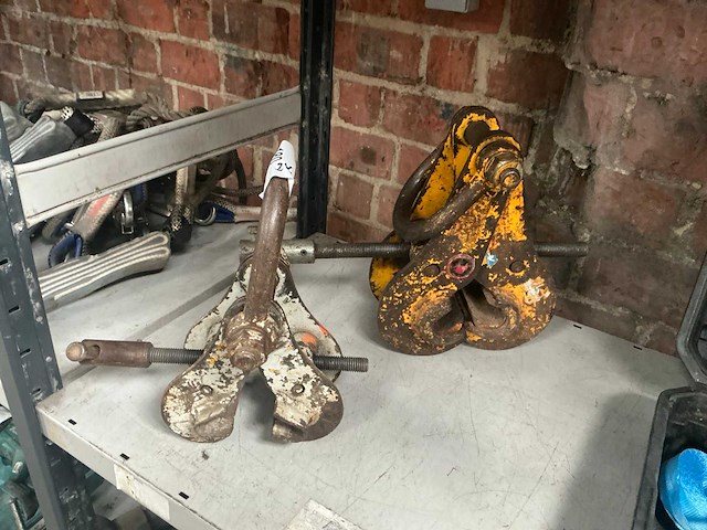 Platen hijsklem (2x) - afbeelding 1 van  7