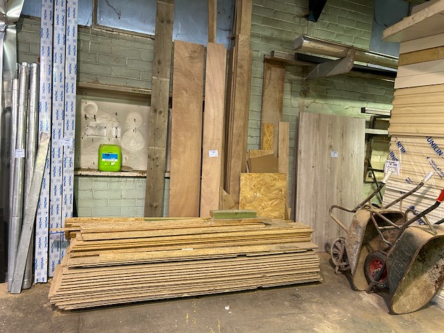 Platen hout - afbeelding 1 van  4