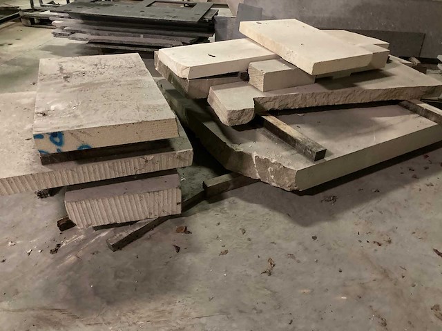 Platen witsteen van 10cm tot 20cm dik - afbeelding 4 van  5