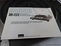 Platendraaier sansui sr-222 - afbeelding 5 van  5