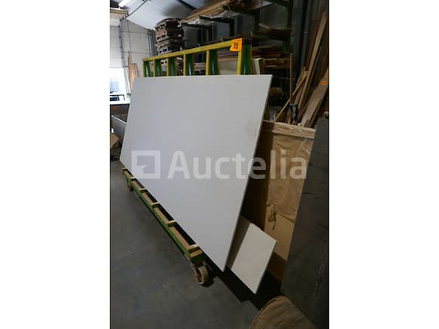 Platenkar + houtresten - afbeelding 1 van  4