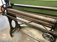 Platensnijder hm hs-1l3s + plooibank reinhardt 41.10 - afbeelding 2 van  12