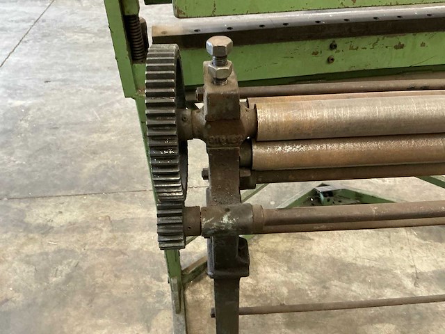 Platensnijder hm hs-1l3s + plooibank reinhardt 41.10 - afbeelding 3 van  12