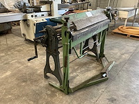 Platensnijder hm hs-1l3s + plooibank reinhardt 41.10 - afbeelding 1 van  12