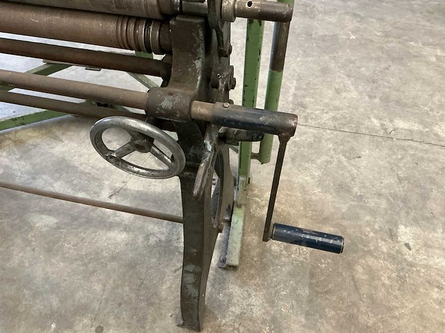 Platensnijder hm hs-1l3s + plooibank reinhardt 41.10 - afbeelding 12 van  12