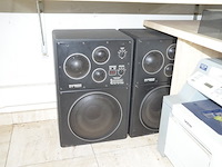 Platenspeler telefunken s800hifi, versterker telefunken trx2000hifi, 2 speakers telefunken tlx3, printer brotheer dcp-9042cdn - afbeelding 2 van  12