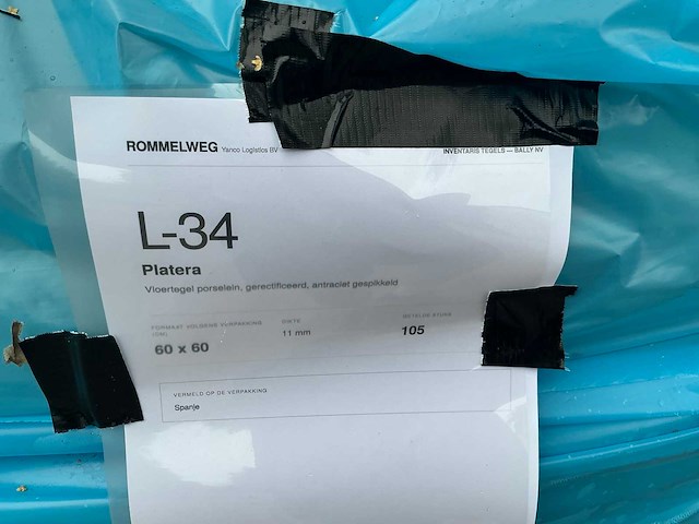 Platera vloertegel (105x) - afbeelding 3 van  3