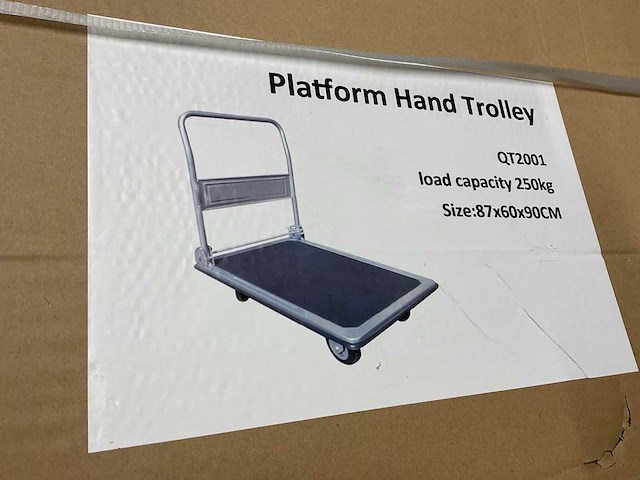 Platform hand trolley - afbeelding 2 van  3