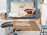 Platgeweven katoenen tapijt - 120x170 cm - afbeelding 1 van  7