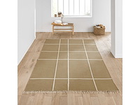 Platgeweven katoenen tapijt - 120x170 cm - afbeelding 2 van  7