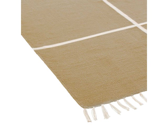 Platgeweven katoenen tapijt - 120x170 cm - afbeelding 3 van  7