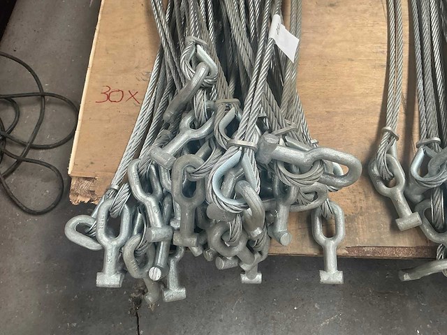 Platiplus b6 gegalvaniseerde grond ankers met staalkabels (30x) - afbeelding 4 van  8