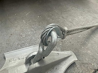 Platiplus b6 gegalvaniseerde grond ankers met staalkabels (30x) - afbeelding 8 van  8