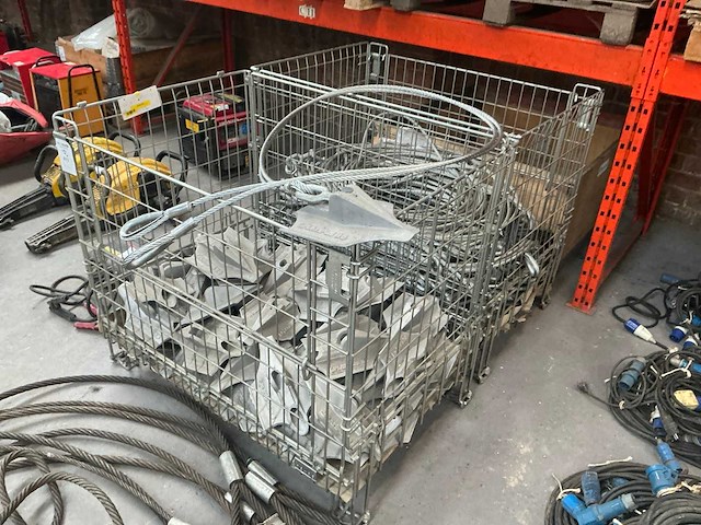 Platiplus b6 partij gegalvaniseerde grond ankers met staalkabels - afbeelding 2 van  7