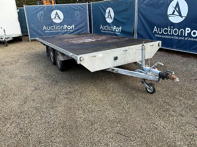 Platte aanhanger anssems as2000vv 1997 - afbeelding 1 van  1