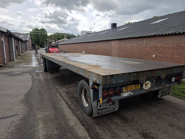 Platte aanhanger jumbo mv200 c 1 r 1992 - afbeelding 1 van  1