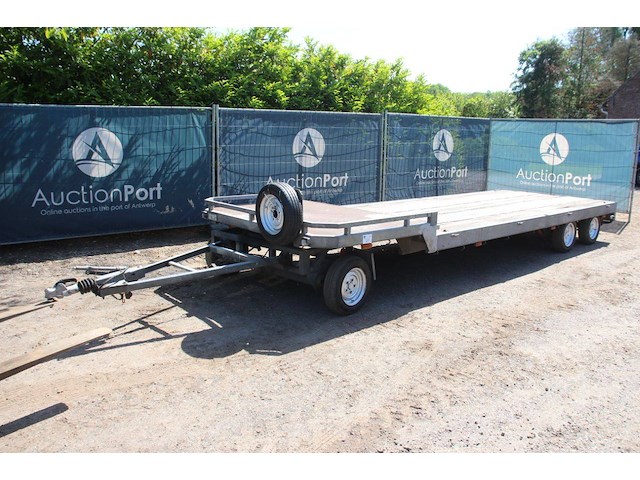 Platte aanhangwagen atec azh 3500 3 3500kg 1999 - afbeelding 1 van  1