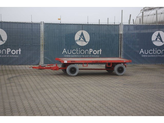 Platte aanhangwagen mafi 1060 6000kg 2016 - afbeelding 1 van  1