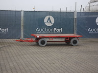 Platte aanhangwagen mafi 1060 6000kg 2016