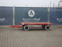 Platte aanhangwagen mafi 1060 6000kg 2016