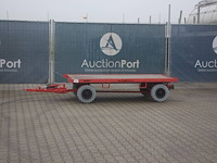 Platte aanhangwagen mafi 1060 6000kg 2016