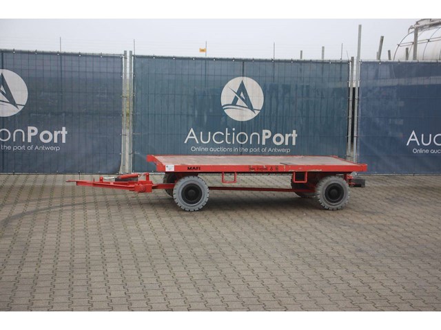 Platte aanhangwagen mafi 1060 6000kg 2016 - afbeelding 1 van  1
