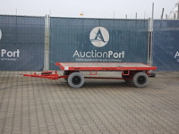 Platte aanhangwagen mafi 1060 6000kg 2016