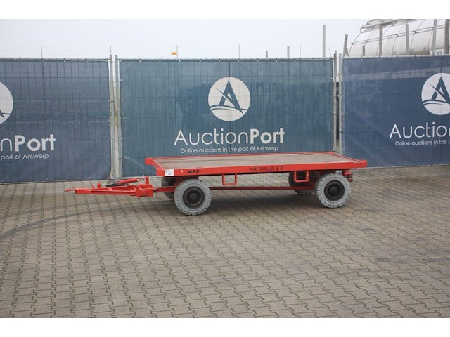 Platte aanhangwagen mafi 1060 6000kg 2016 - afbeelding 1 van  1