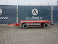 Platte aanhangwagen mafi 1060 6000kg 2016