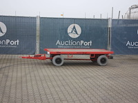 Platte aanhangwagen mafi 1060 6000kg 2016