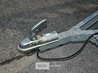 Platte dubbel-assige aanhangwagen - afbeelding 8 van  8