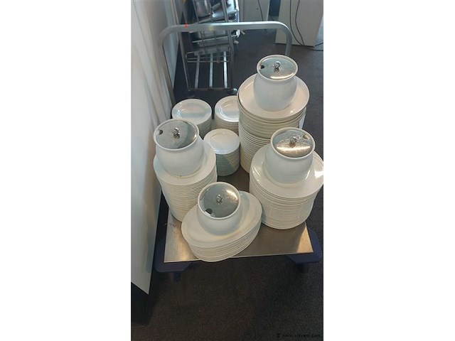 Platte kar in rvs - afbeelding 2 van  2