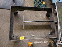 Platte kar met trekker - afbeelding 1 van  1