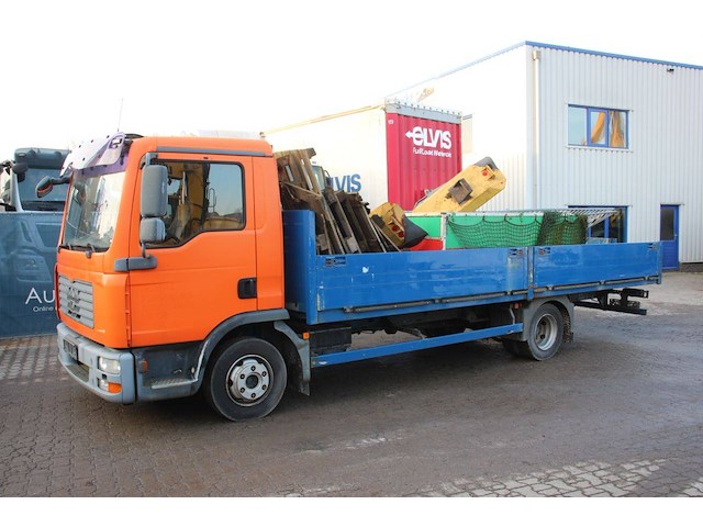 Platte laadbak (vrachtwagen) man tgl 8.180 4x2 bl diesel 2007 - afbeelding 1 van  1
