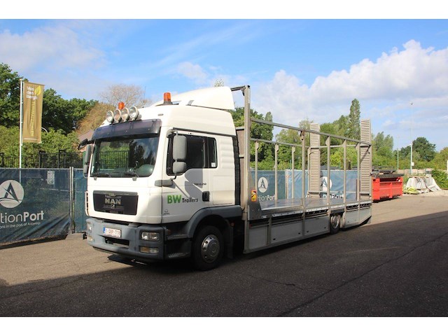 Platte laadbak (vrachtwagen) man tgm 12.250 diesel 250pk 2012 - afbeelding 1 van  1