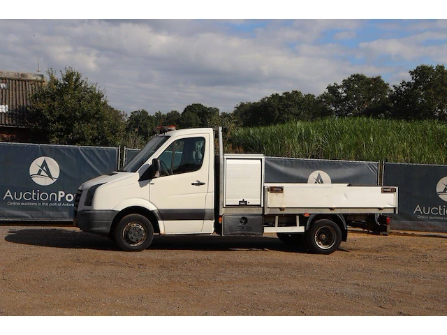 Platte laadbak (vrachtwagen) volkswagen crafter chassis ec diesel 136pk 2010 (marge) - afbeelding 1 van  1