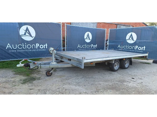 Platte oplegger anssems msx multitransporter 3000kg - afbeelding 1 van  1