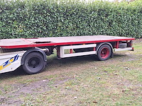 Platte oplegger hoekstra be opl 6t-l 3930kg 2001 - afbeelding 1 van  1