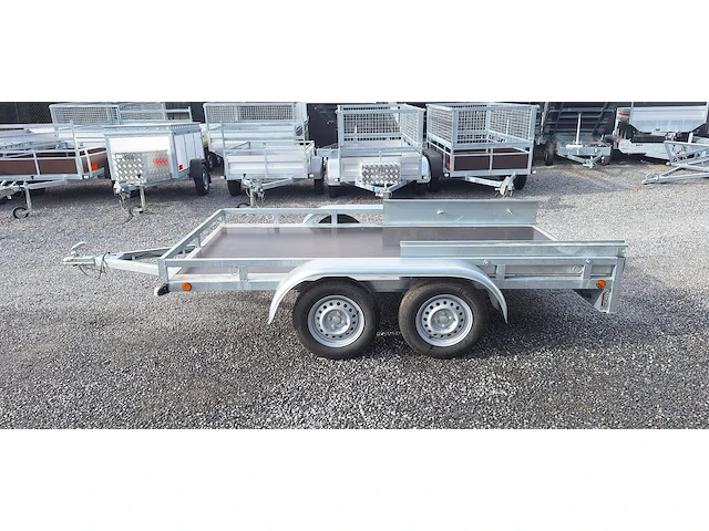 Platte oplegger kerenzo multitransporter 750kg nieuw - afbeelding 1 van  1