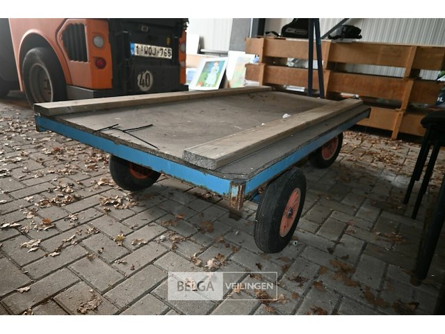 Platte transportkar - afbeelding 3 van  5