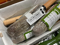 Platte verfborstels; patentpuntkwasten voor houtbescherming (48x) - afbeelding 6 van  7