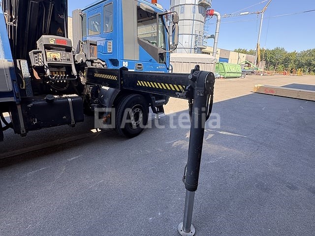 Platte vrachtwagen met kraan iveco trakker 350 (2005-351,428 km-vin:wjma1vpt20c157700) - afbeelding 3 van  39