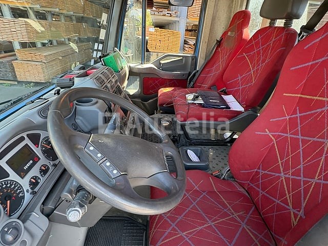 Platte vrachtwagen met kraan iveco trakker 350 (2005-351,428 km-vin:wjma1vpt20c157700) - afbeelding 7 van  39