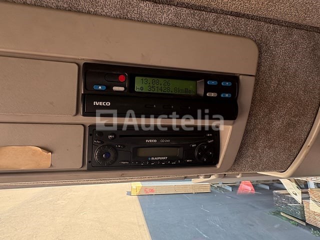 Platte vrachtwagen met kraan iveco trakker 350 (2005-351,428 km-vin:wjma1vpt20c157700) - afbeelding 11 van  39