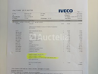 Platte vrachtwagen met kraan iveco trakker 350 (2005-351,428 km-vin:wjma1vpt20c157700) - afbeelding 15 van  39