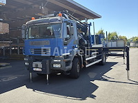 Platte vrachtwagen met kraan iveco trakker 350 (2005-351,428 km-vin:wjma1vpt20c157700) - afbeelding 17 van  39
