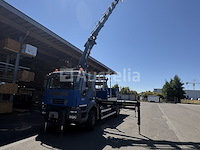 Platte vrachtwagen met kraan iveco trakker 350 (2005-351,428 km-vin:wjma1vpt20c157700) - afbeelding 12 van  39