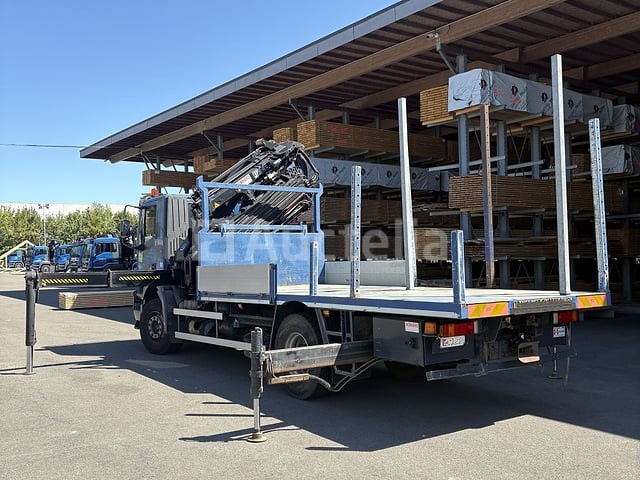 Platte vrachtwagen met kraan iveco trakker 350 (2005-351,428 km-vin:wjma1vpt20c157700) - afbeelding 29 van  39